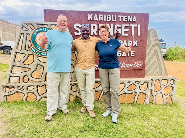 Clients at Serengeti National Park