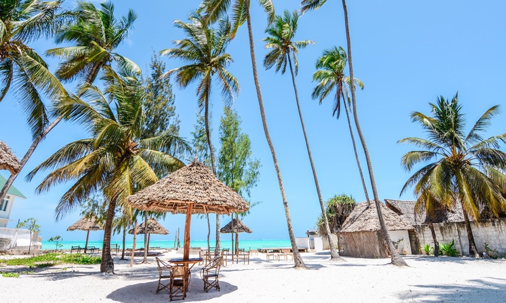 Jambiani Beach in Zanzibar