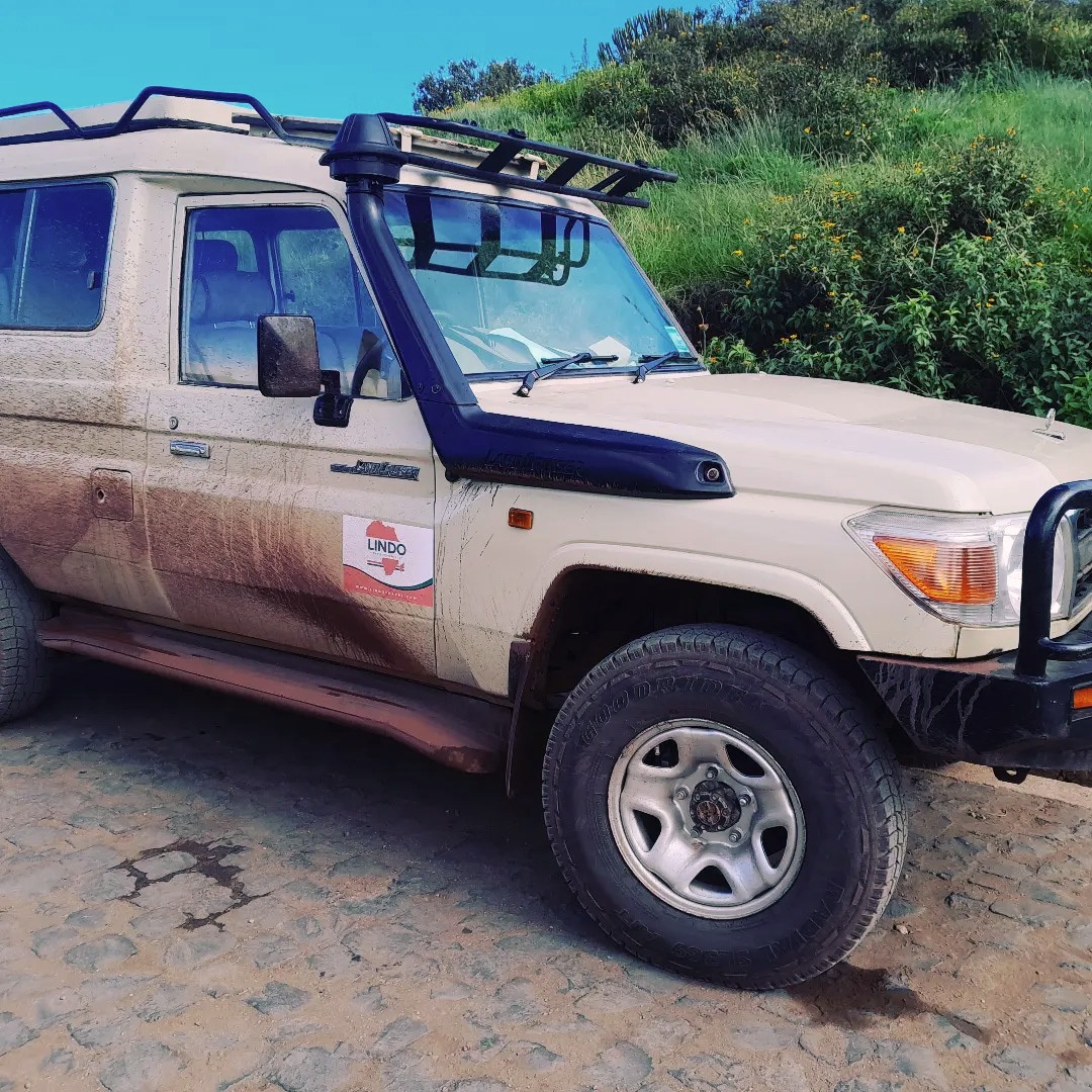 Our Vehicle on a tanzania safari