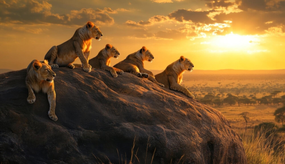 Actual image number 4 for slideshow images, displaying 24 tanzania safari images