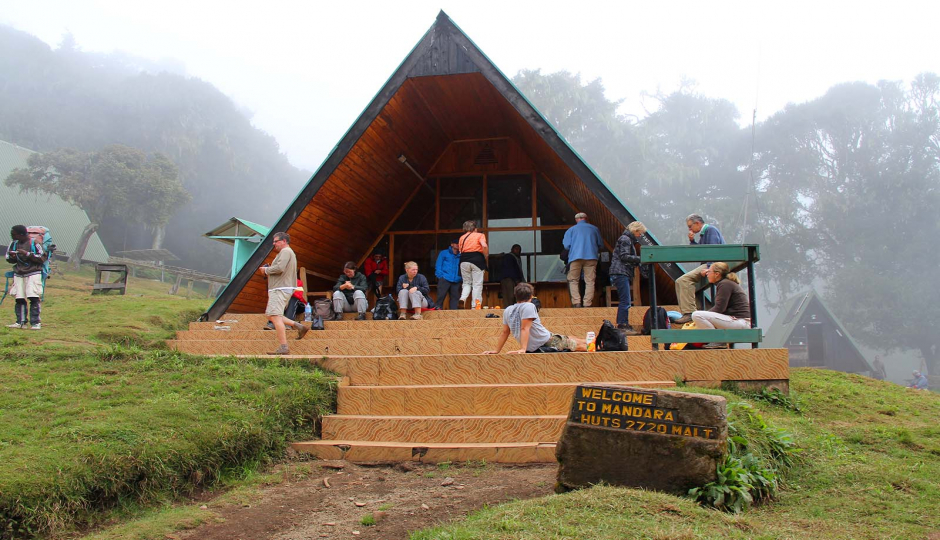 Day Trip Mt Kilimanjaro Tour Mandara Hut - 2720m